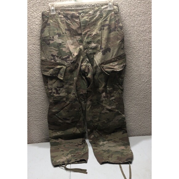 US Army OCP Garrison Pants 50/50 NYCO Camo Trousers MEDIUM SHORT Ocp Scorpion O - Picture 1 of 10